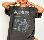 Medieval Aquarius Zodiac T-Shirt