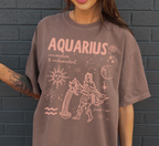 Medieval Aquarius Zodiac T-Shirt