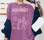 Medieval Aquarius Zodiac T-Shirt