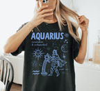 Medieval Aquarius Zodiac T-Shirt