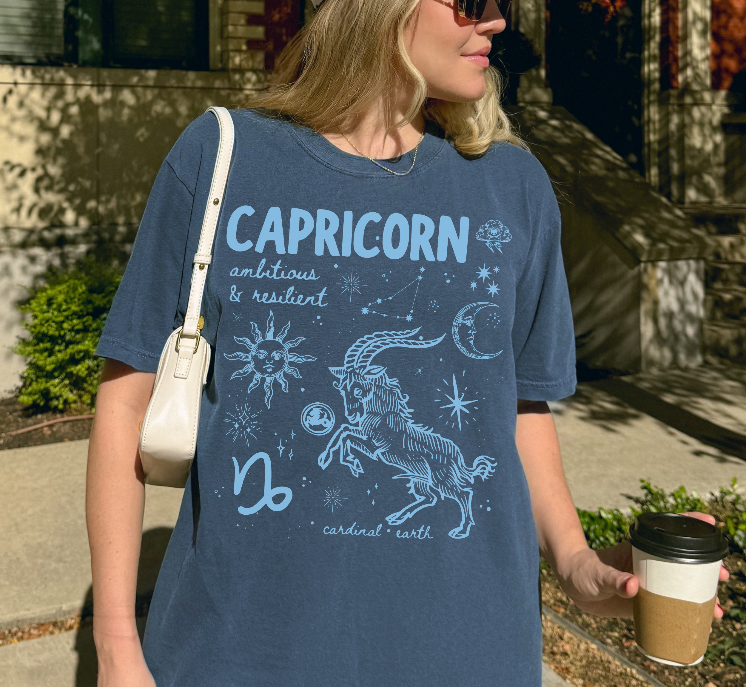 Medieval Capricorn Zodiac T-Shirt