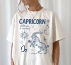 Medieval Capricorn Zodiac T-Shirt