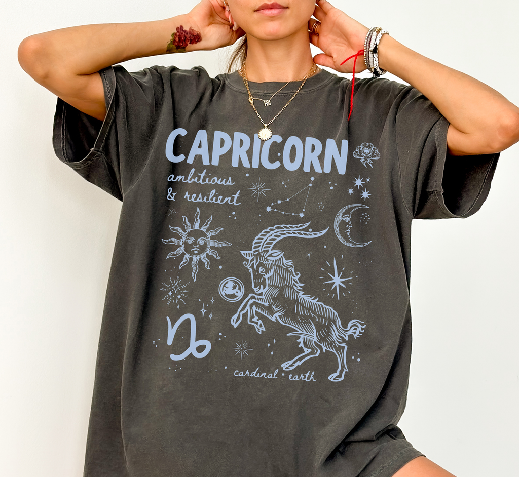 Medieval Capricorn Zodiac T-Shirt