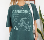 Medieval Capricorn Zodiac T-Shirt