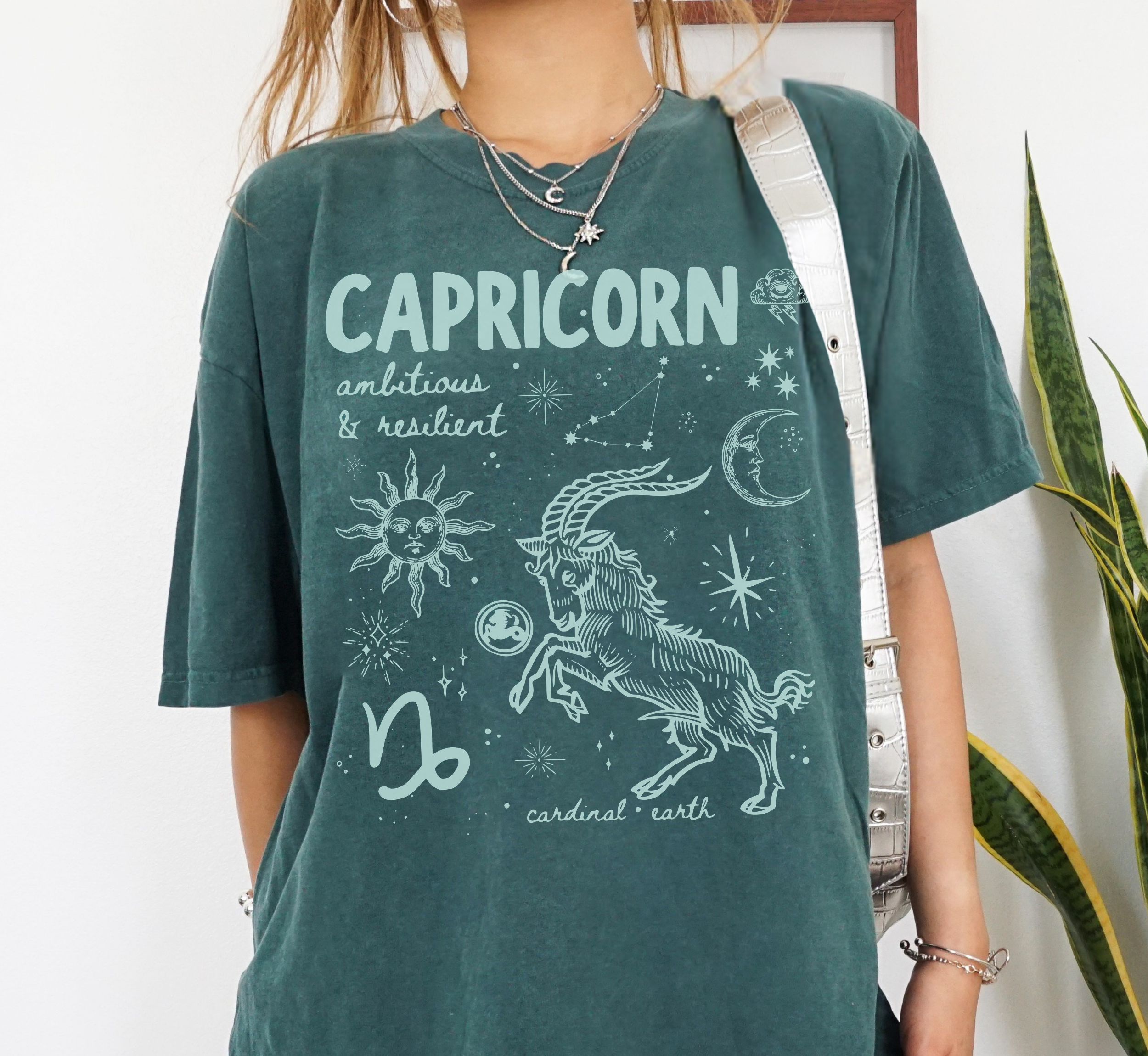 Medieval Capricorn Zodiac T-Shirt
