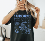 Medieval Capricorn Zodiac T-Shirt