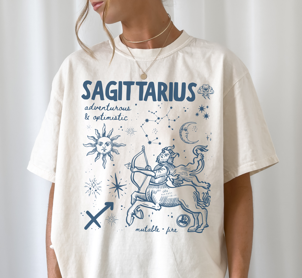Medieval Sagittarius Zodiac T-Shirt