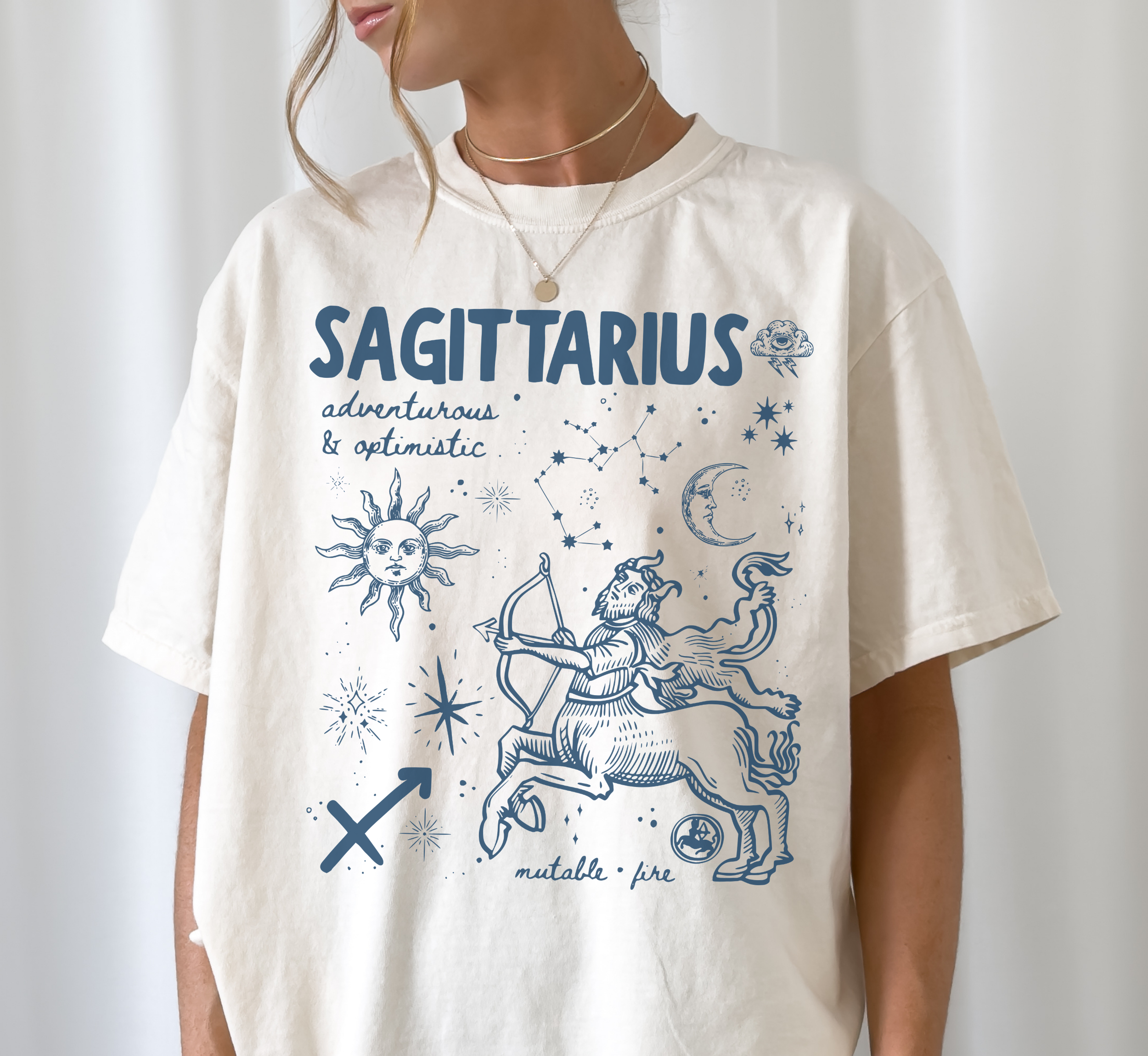 Medieval Sagittarius Zodiac T-Shirt