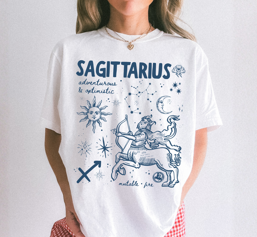 Medieval Sagittarius Zodiac T-Shirt