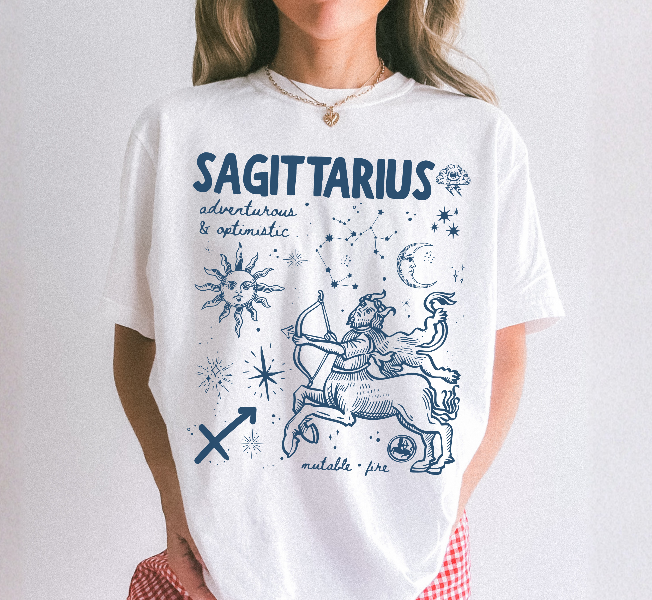Medieval Sagittarius Zodiac T-Shirt