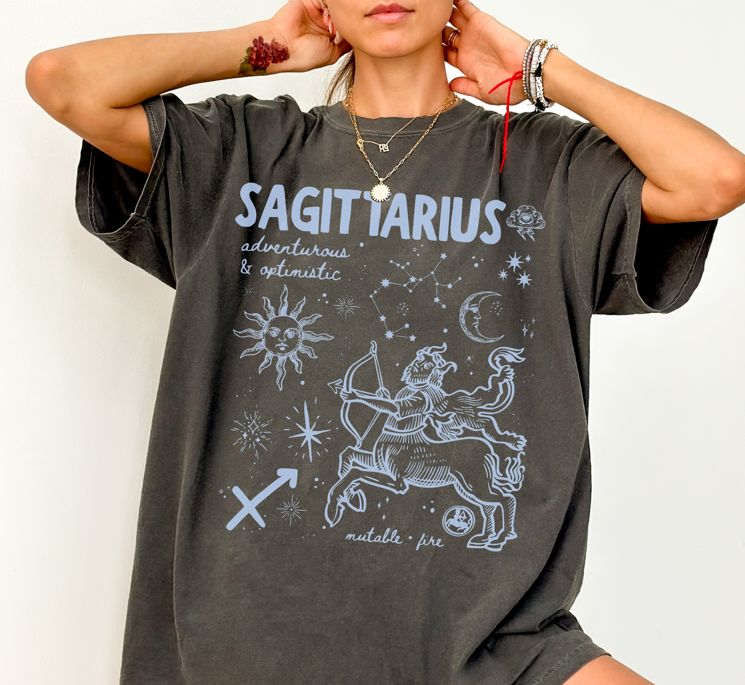 Medieval Sagittarius Zodiac T-Shirt
