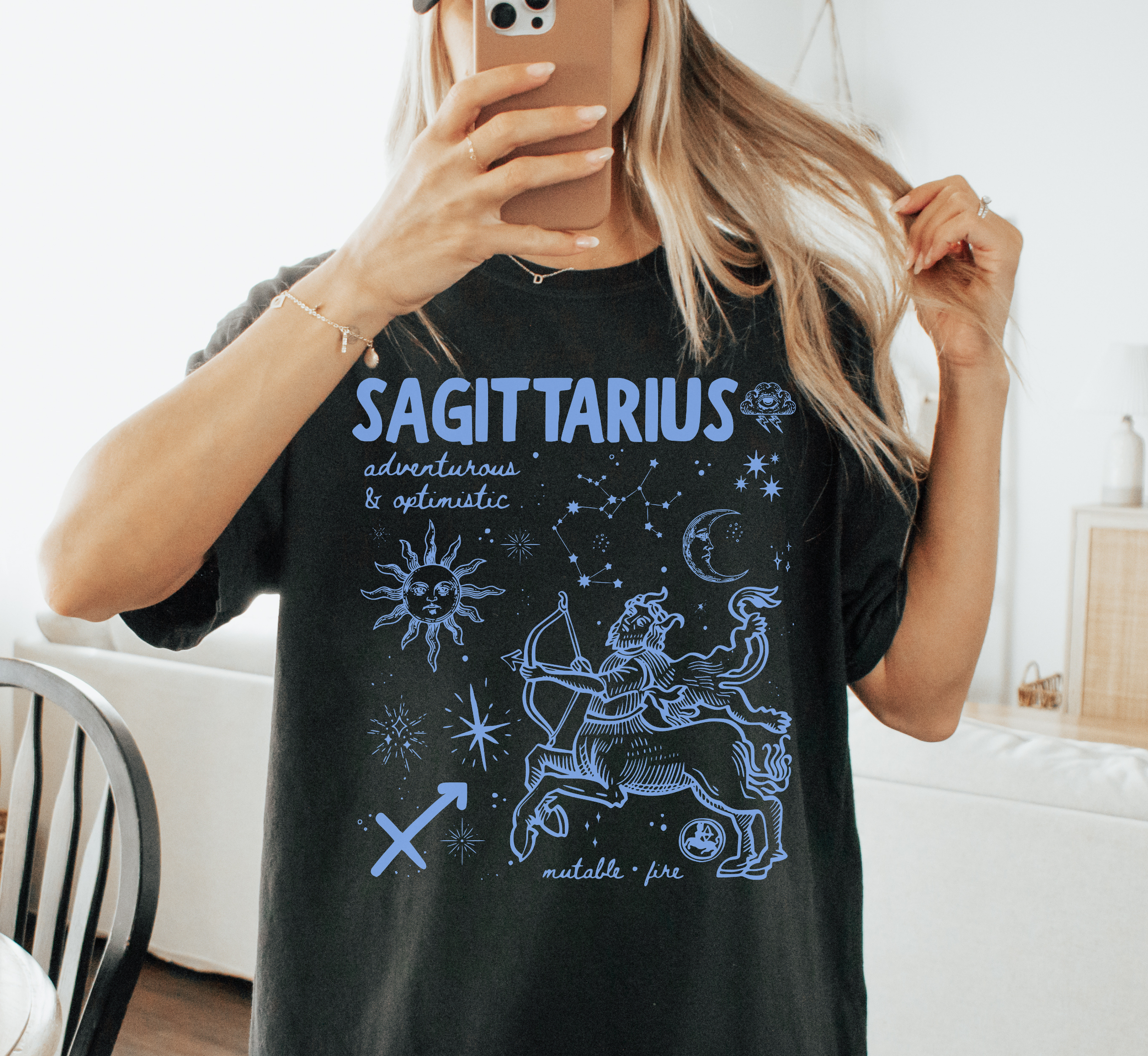 Medieval Sagittarius Zodiac T-Shirt