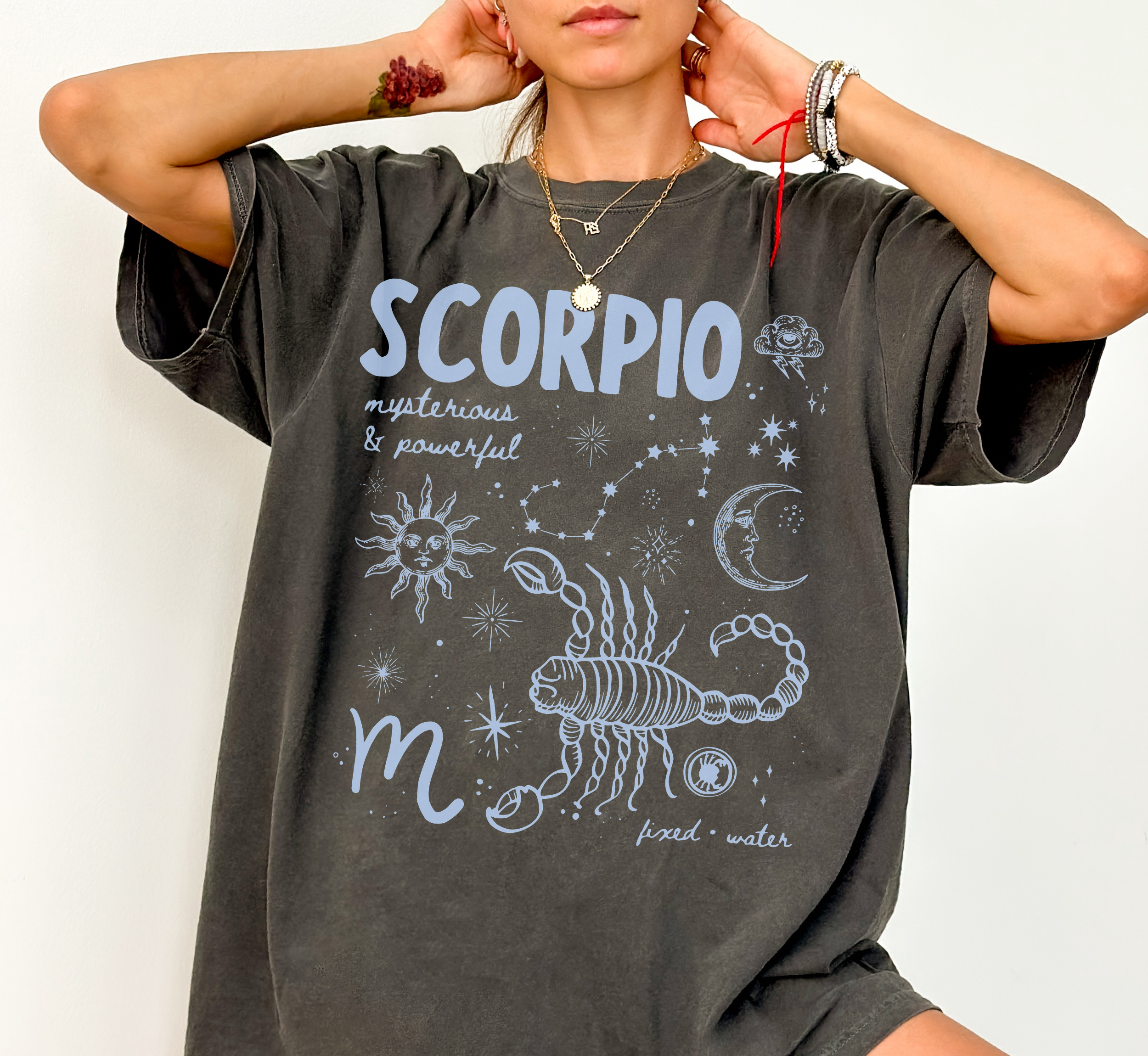 Medieval Scorpio Zodiac T-Shirt