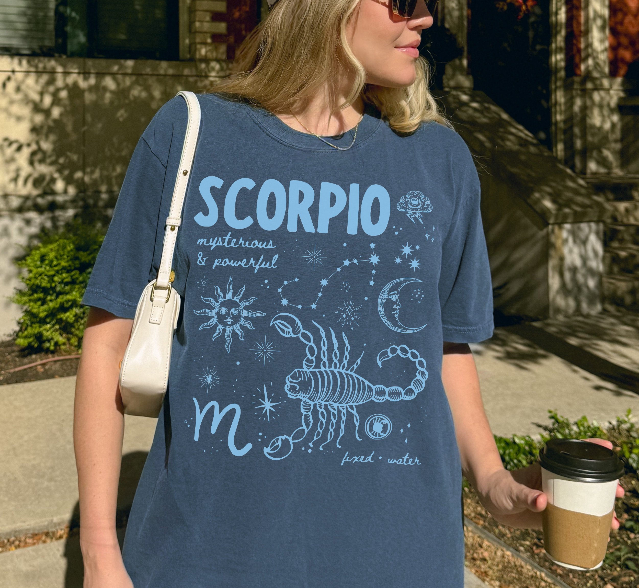 Medieval Scorpio Zodiac T-Shirt