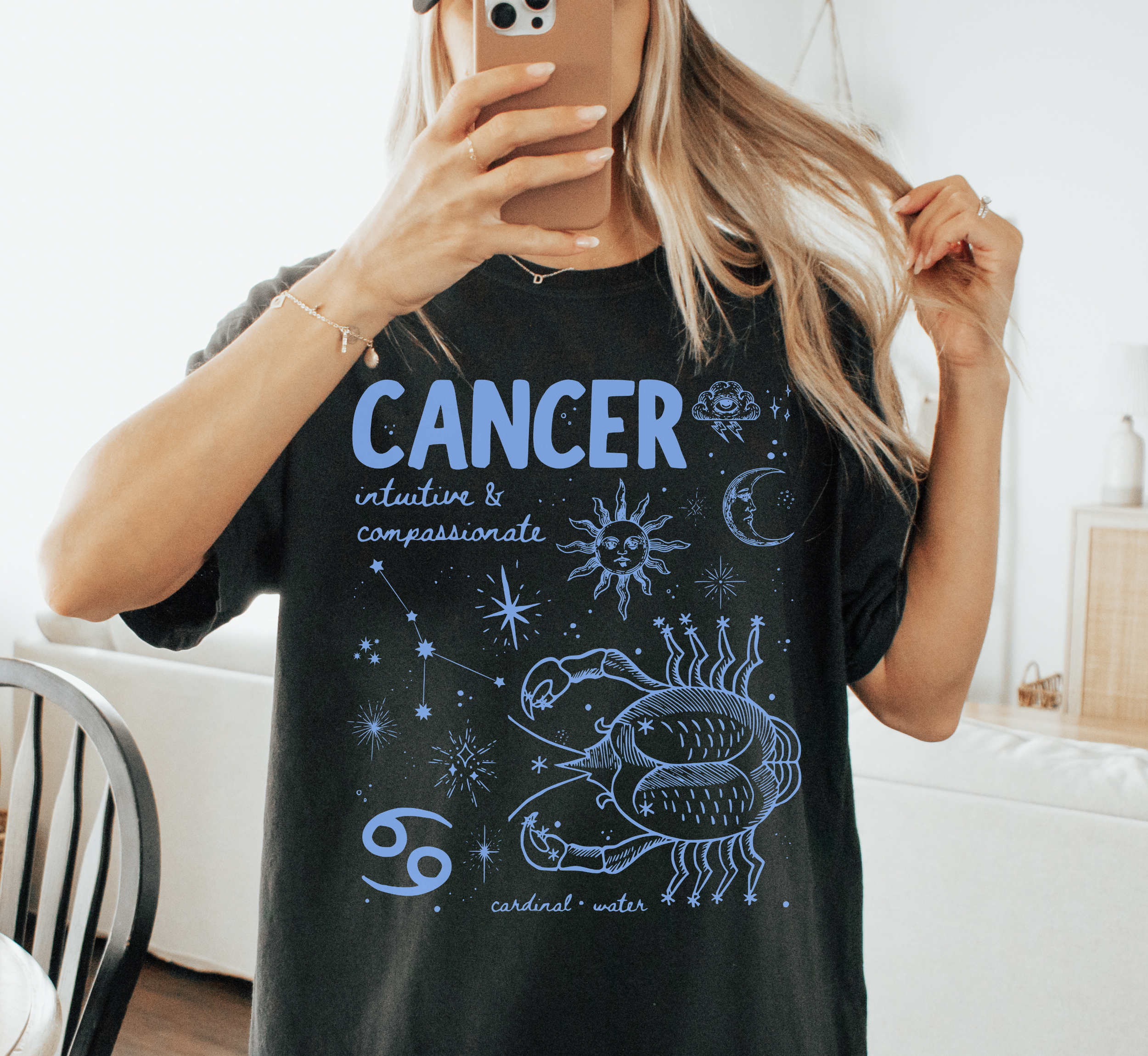 Medieval Cancer Zodiac T-Shirt