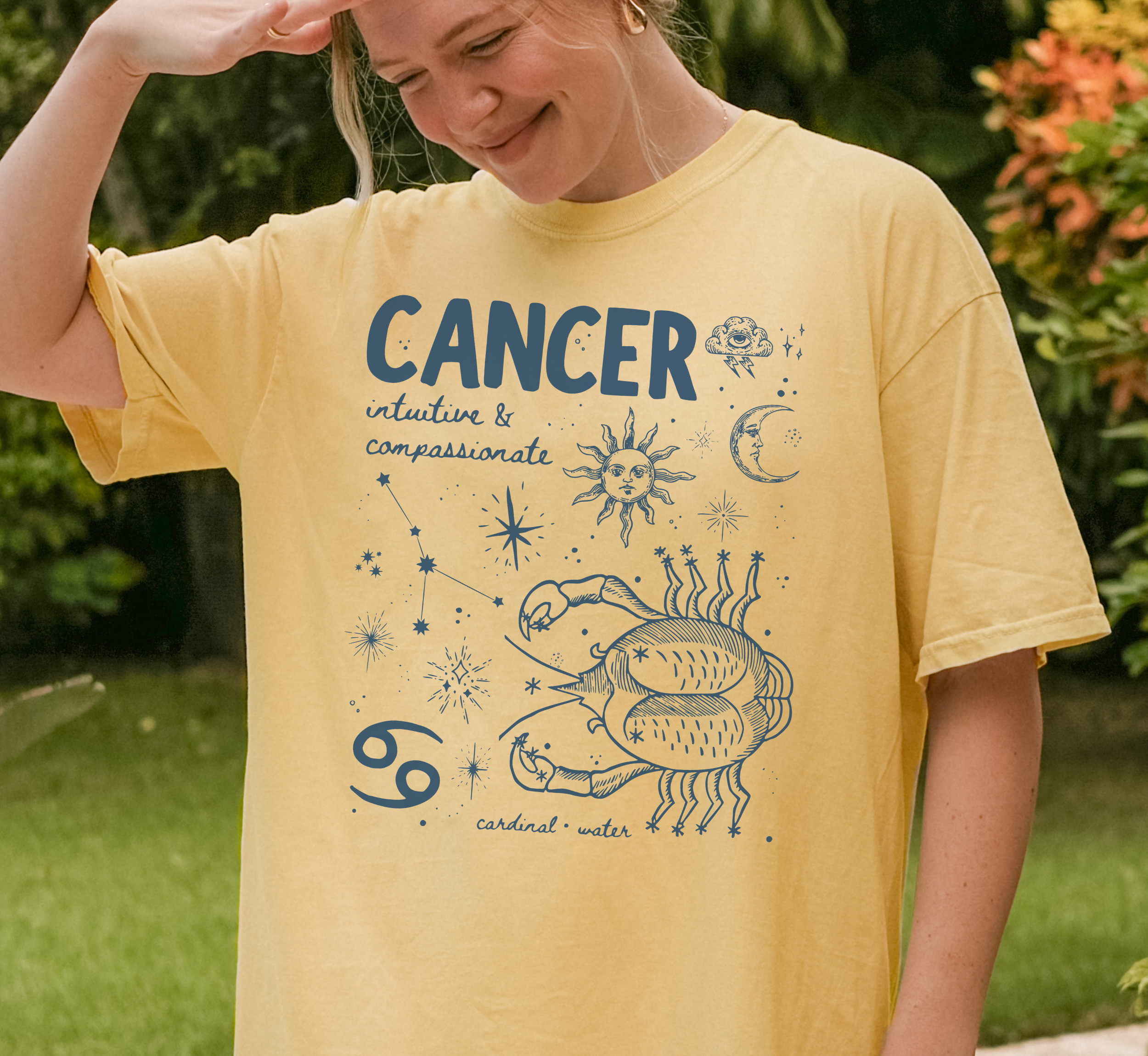 Medieval Cancer Zodiac T-Shirt