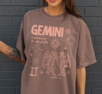 Medieval Gemini Zodiac T-Shirt