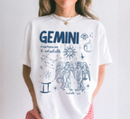 Medieval Gemini Zodiac T-Shirt