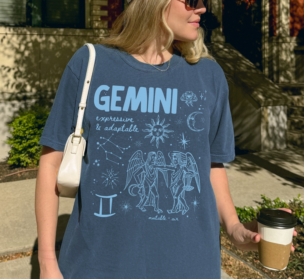 Medieval Gemini Zodiac T-Shirt