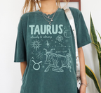 Medieval Taurus Zodiac T-Shirt