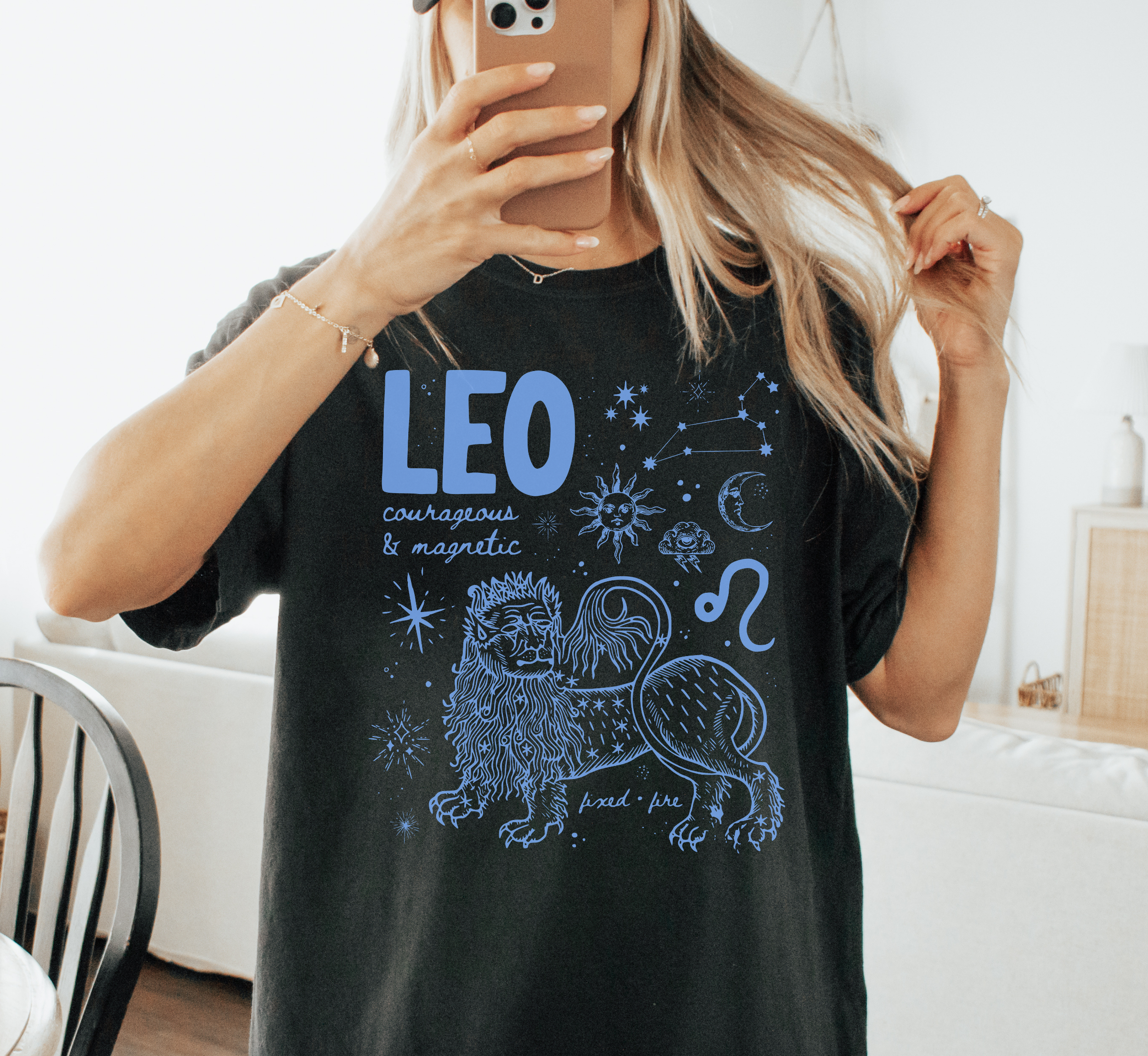 Medieval Leo Zodiac T-Shirt