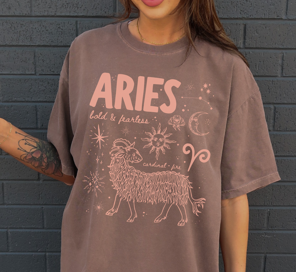 Medieval Aries Zodiac T-Shirt