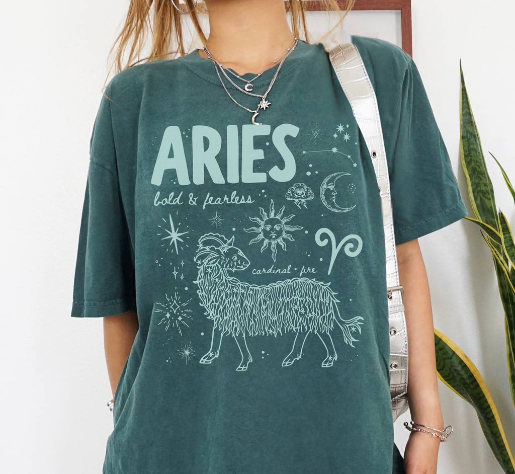 Medieval Aries Zodiac T-Shirt