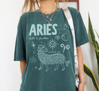 Medieval Aries Zodiac T-Shirt