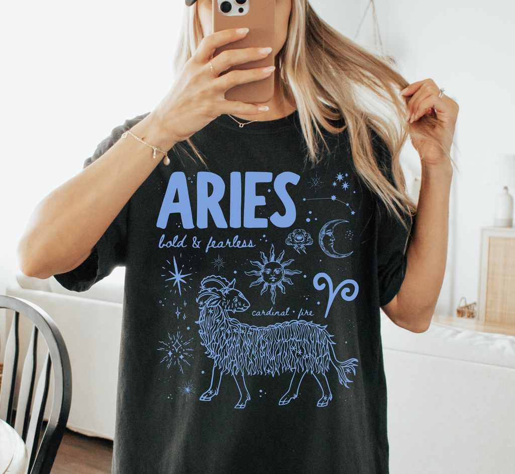 Medieval Aries Zodiac T-Shirt