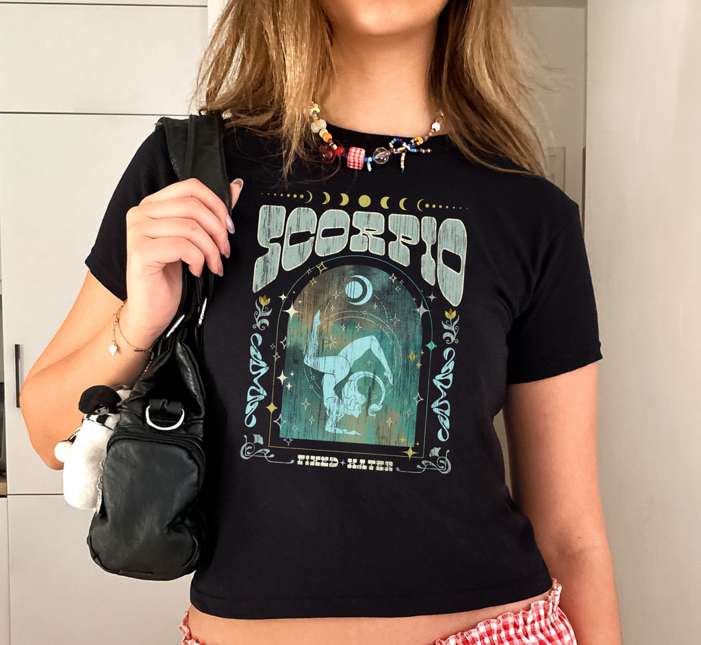 Scorpio Zodiac Baby Tee