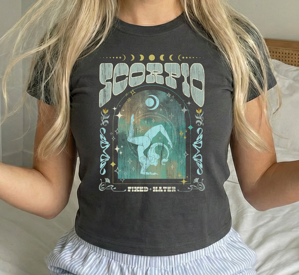 Scorpio Zodiac Baby Tee