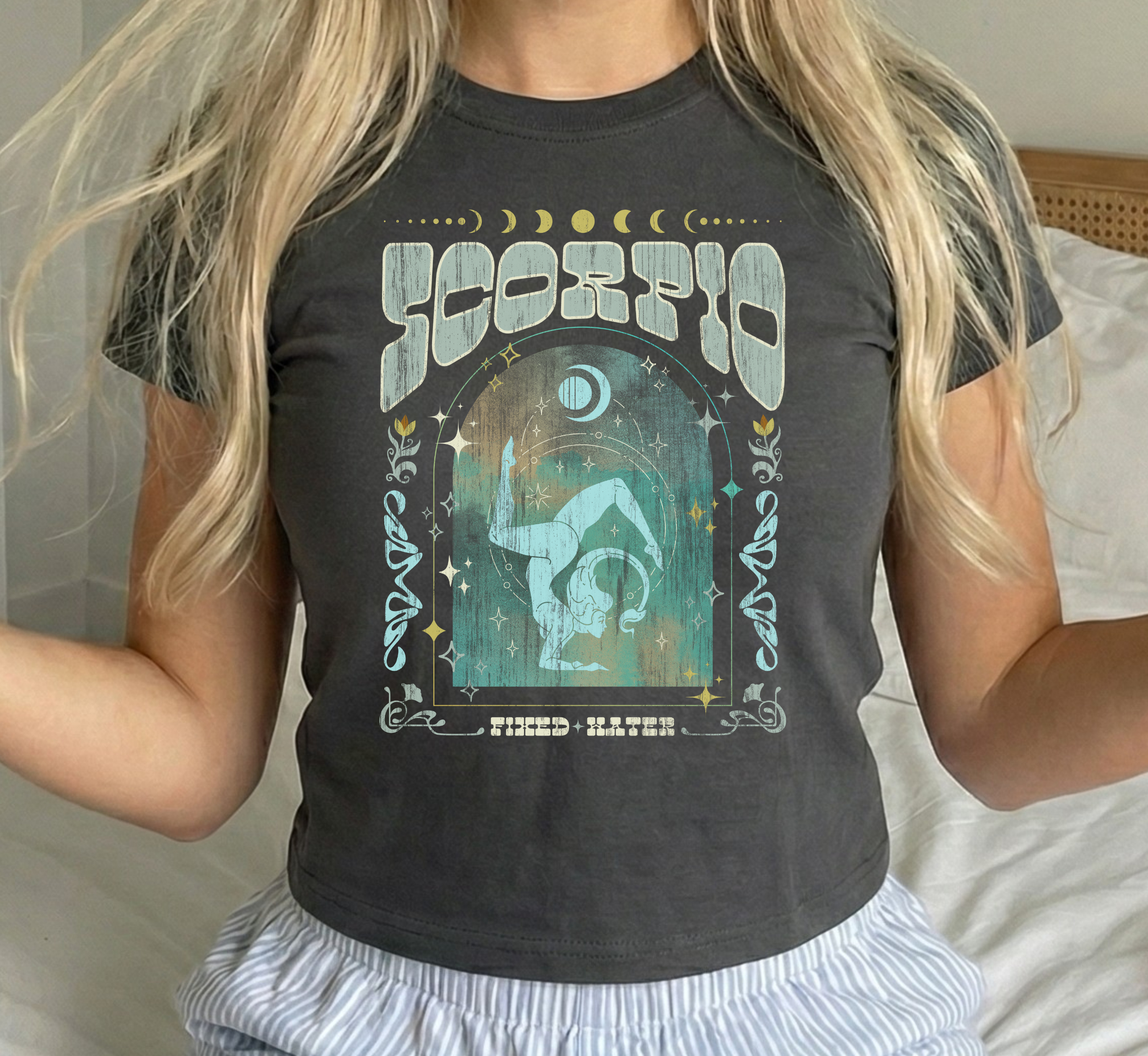 Scorpio Zodiac Baby Tee