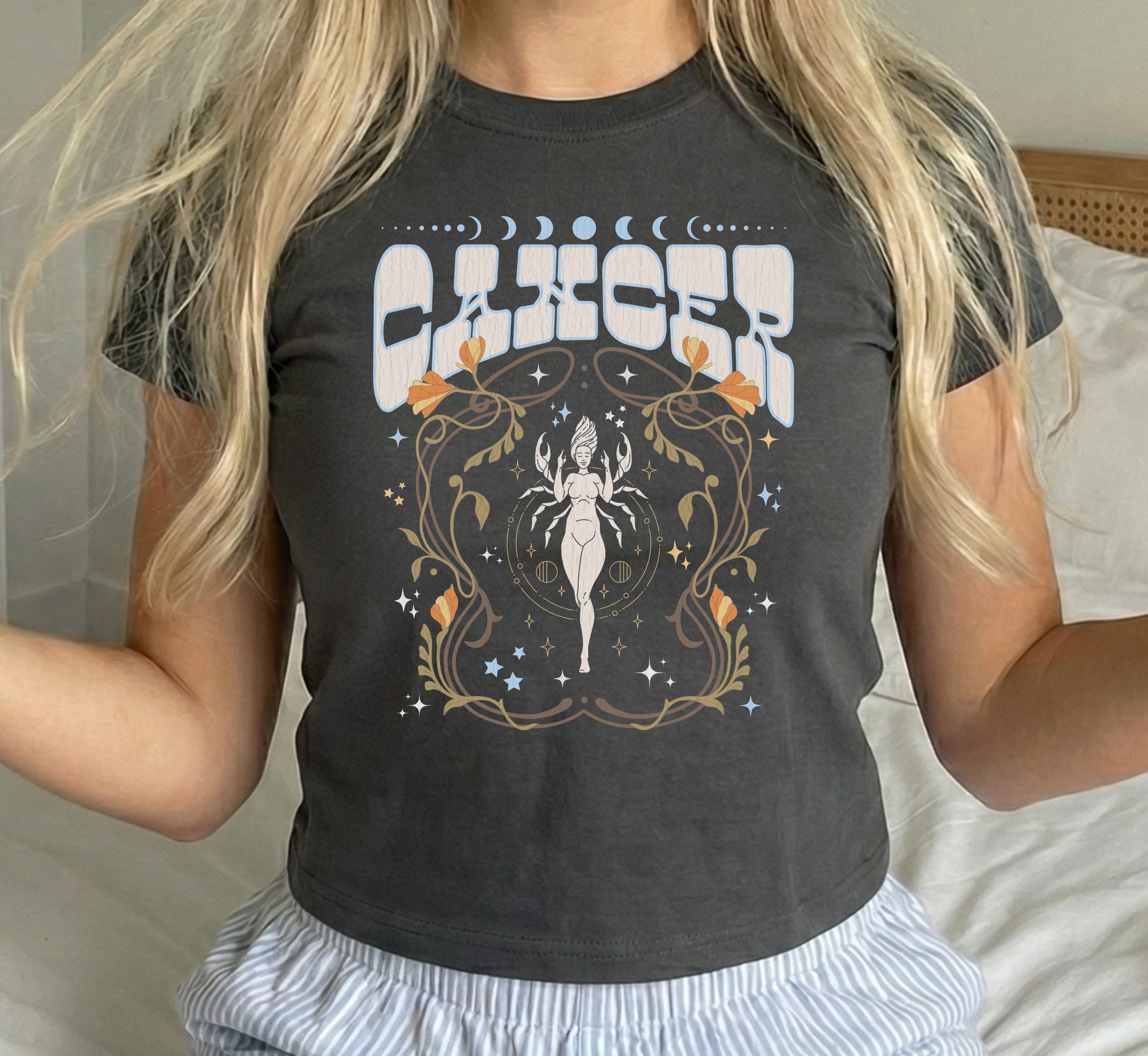 Cancer Zodiac Baby Tee