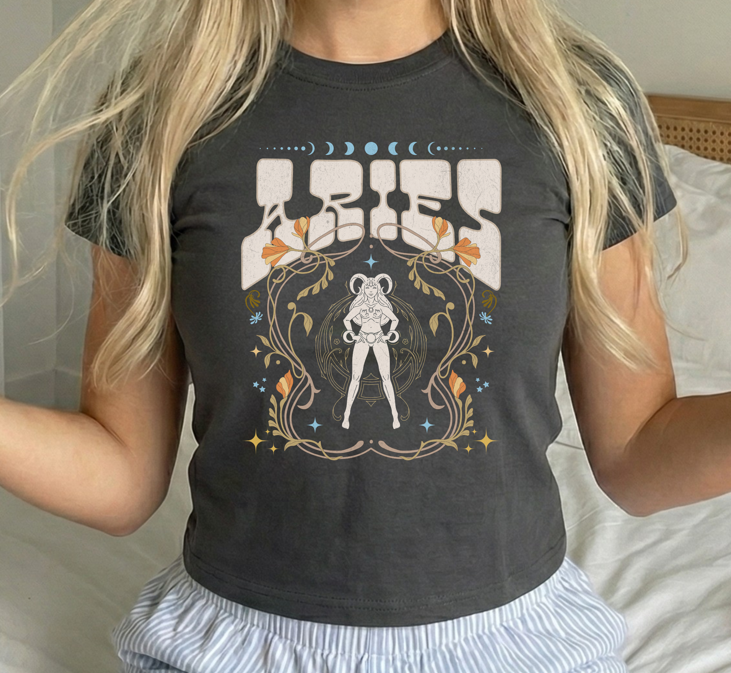 Aries Zodiac Baby Tee