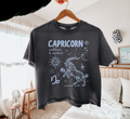 Medieval Capricorn Zodiac Boxy Tee