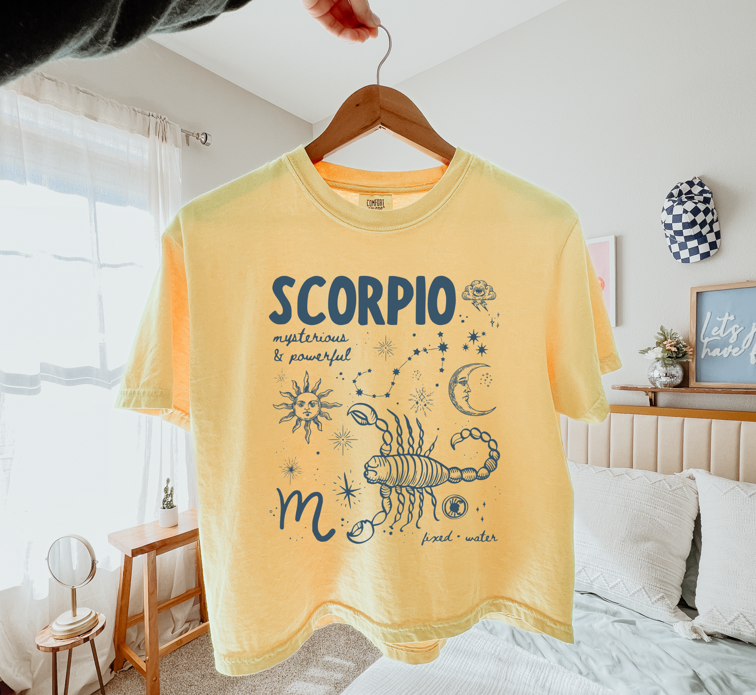Medieval Scorpio Zodiac Boxy Tee