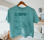 Medieval Scorpio Zodiac Boxy Tee