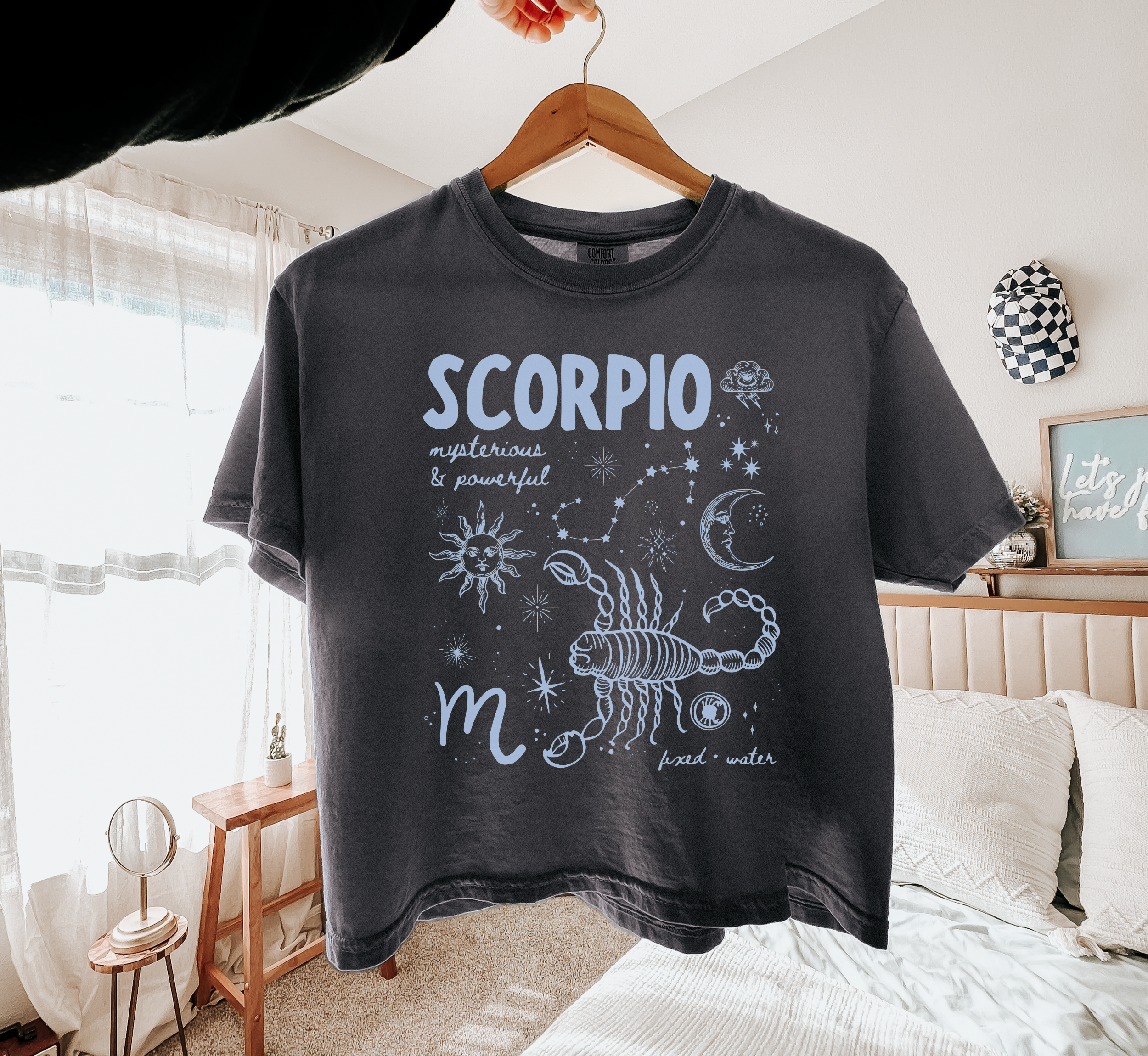 Medieval Scorpio Zodiac Boxy Tee