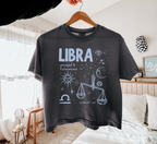 Medieval Libra Zodiac Boxy Tee