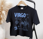 Medieval Virgo Zodiac Boxy Tee