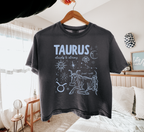 Medieval Taurus Zodiac Boxy Tee