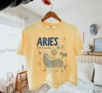 Medieval Aries Zodiac Boxy Tee
