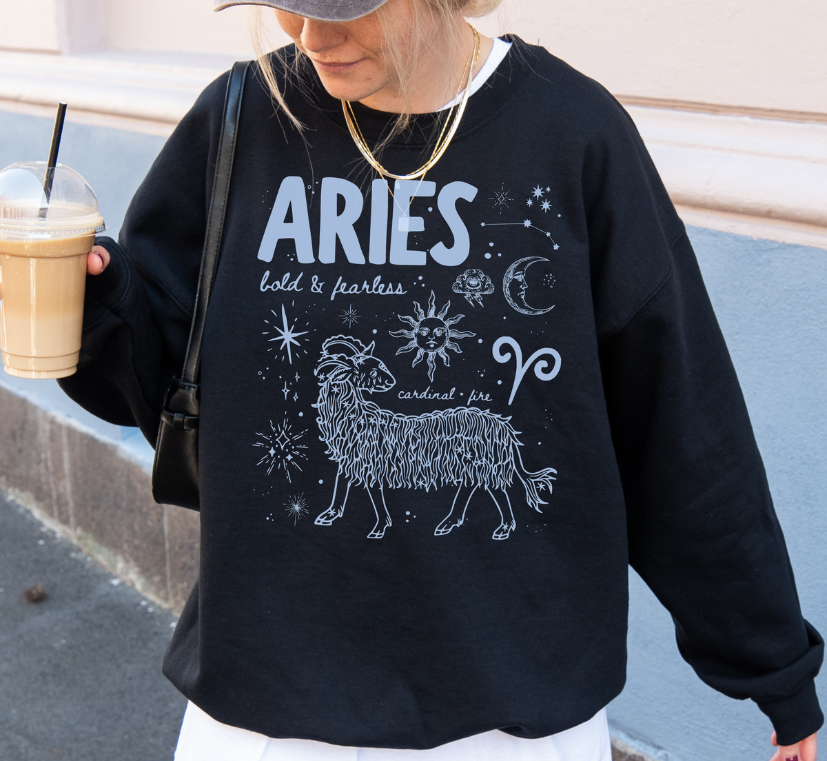 Medieval Aries Zodiac Sweatshirt