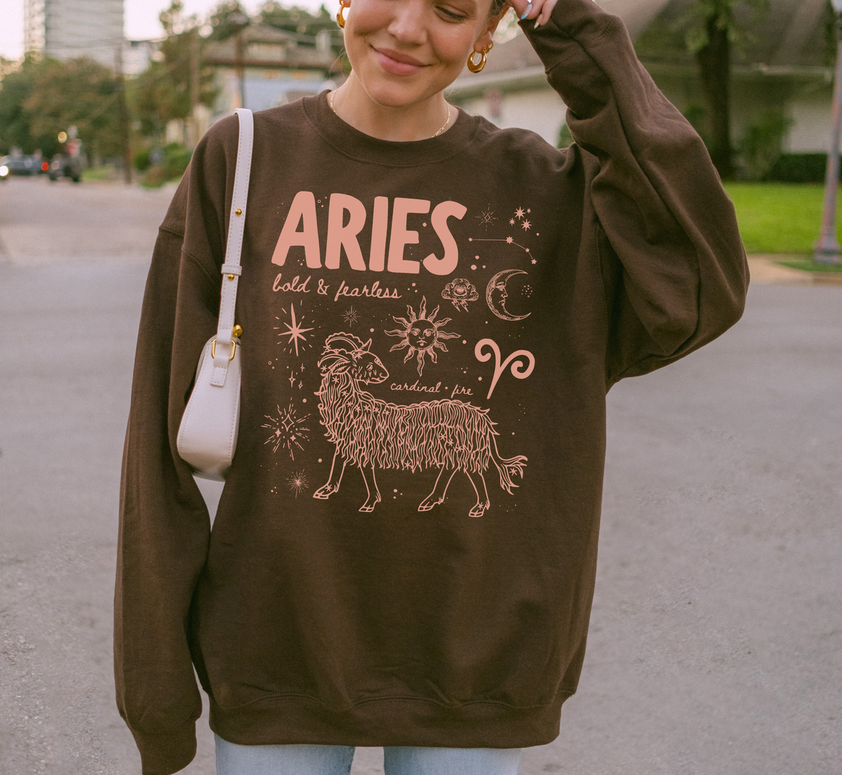 Medieval Aries Zodiac Sweatshirt