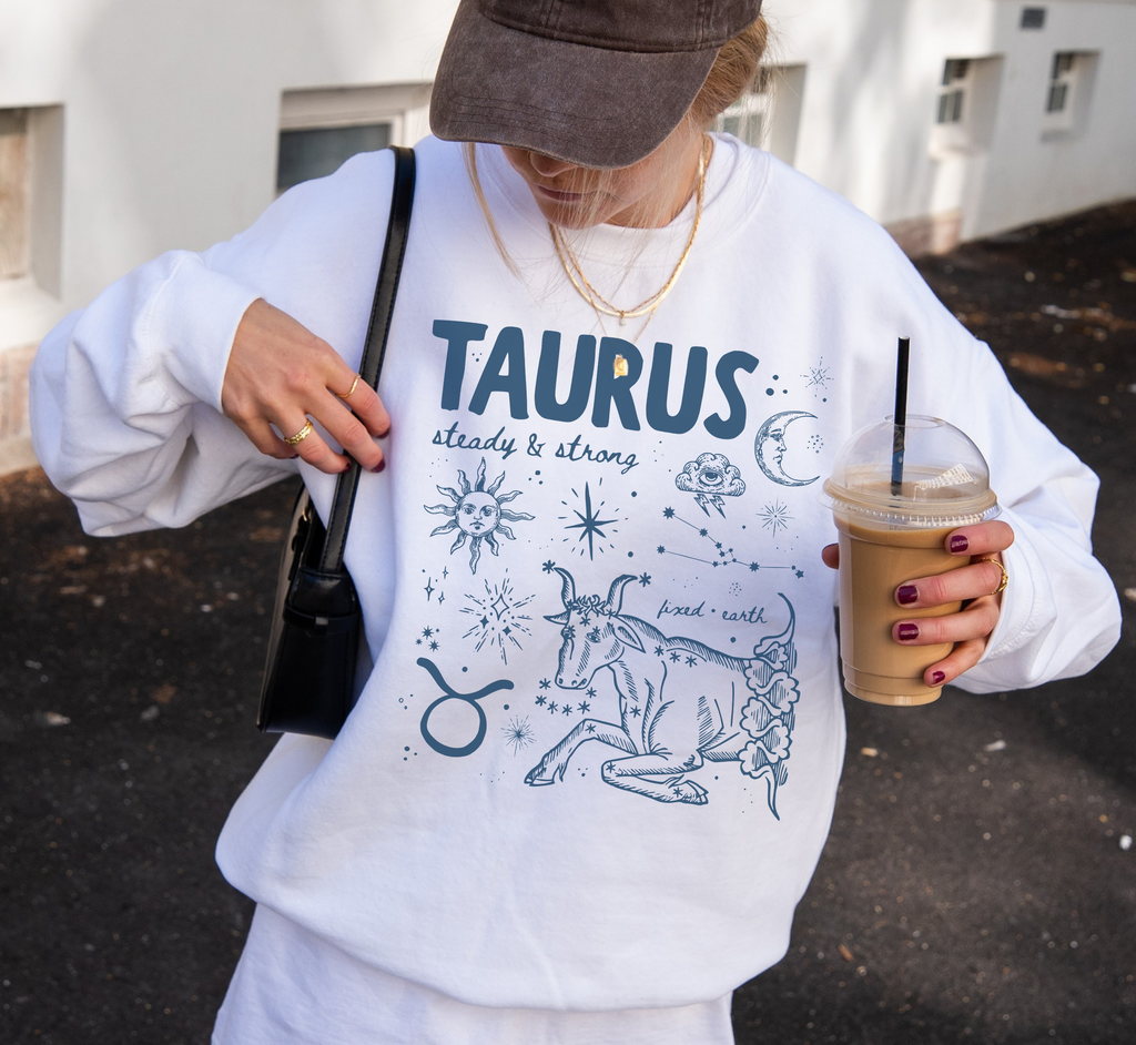Medieval Taurus Zodiac Sweatshirt