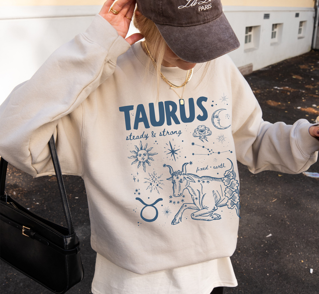 Medieval Taurus Zodiac Sweatshirt