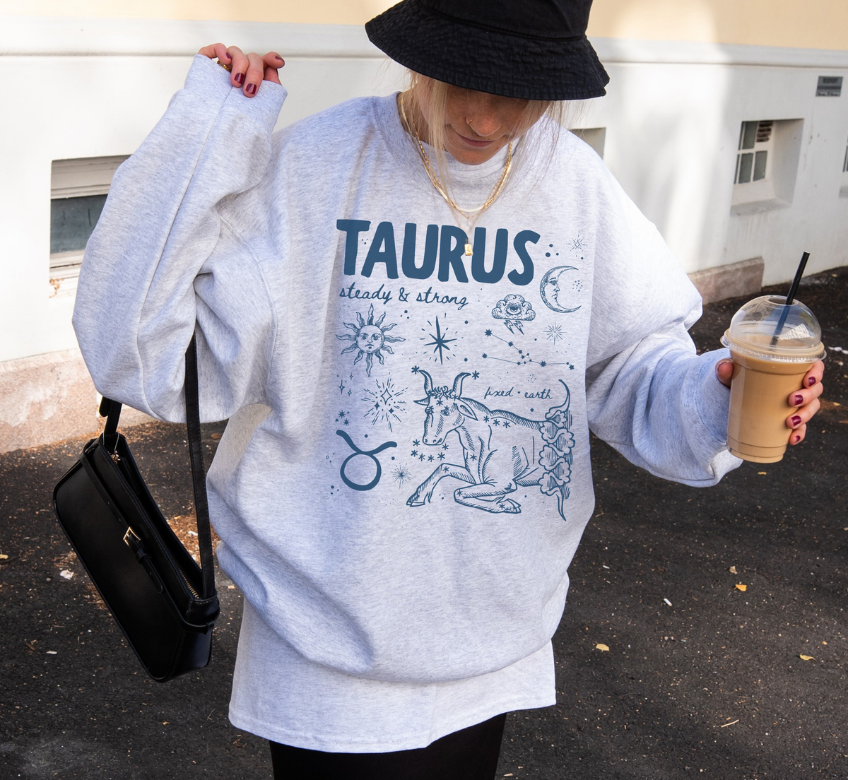 Medieval Taurus Zodiac Sweatshirt