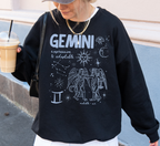 Medieval Gemini Zodiac Sweatshirt