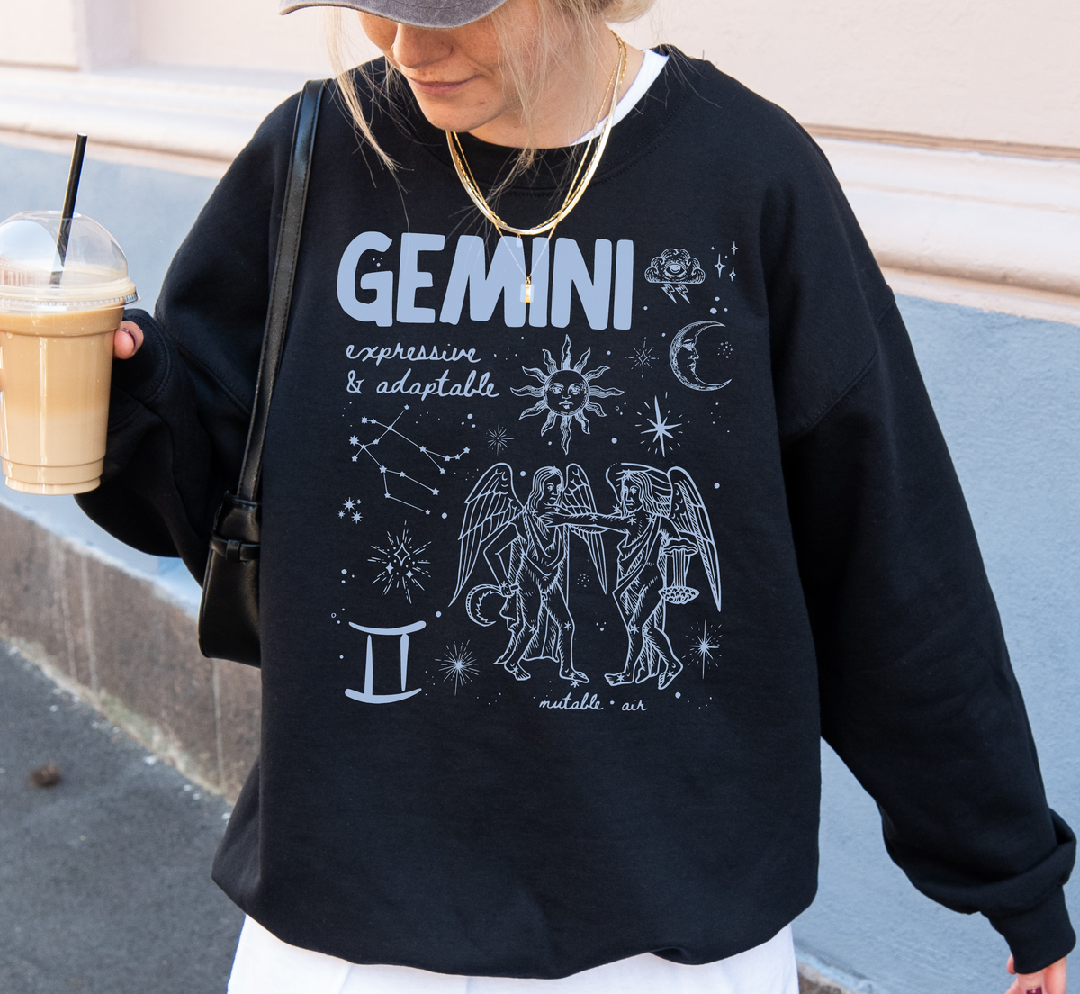 Medieval Gemini Zodiac Sweatshirt