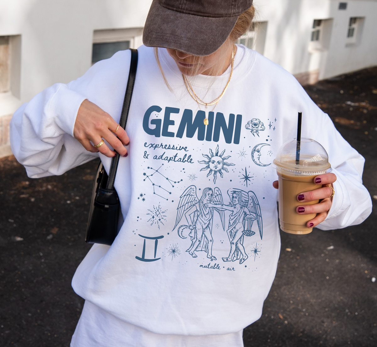 Medieval Gemini Zodiac Sweatshirt